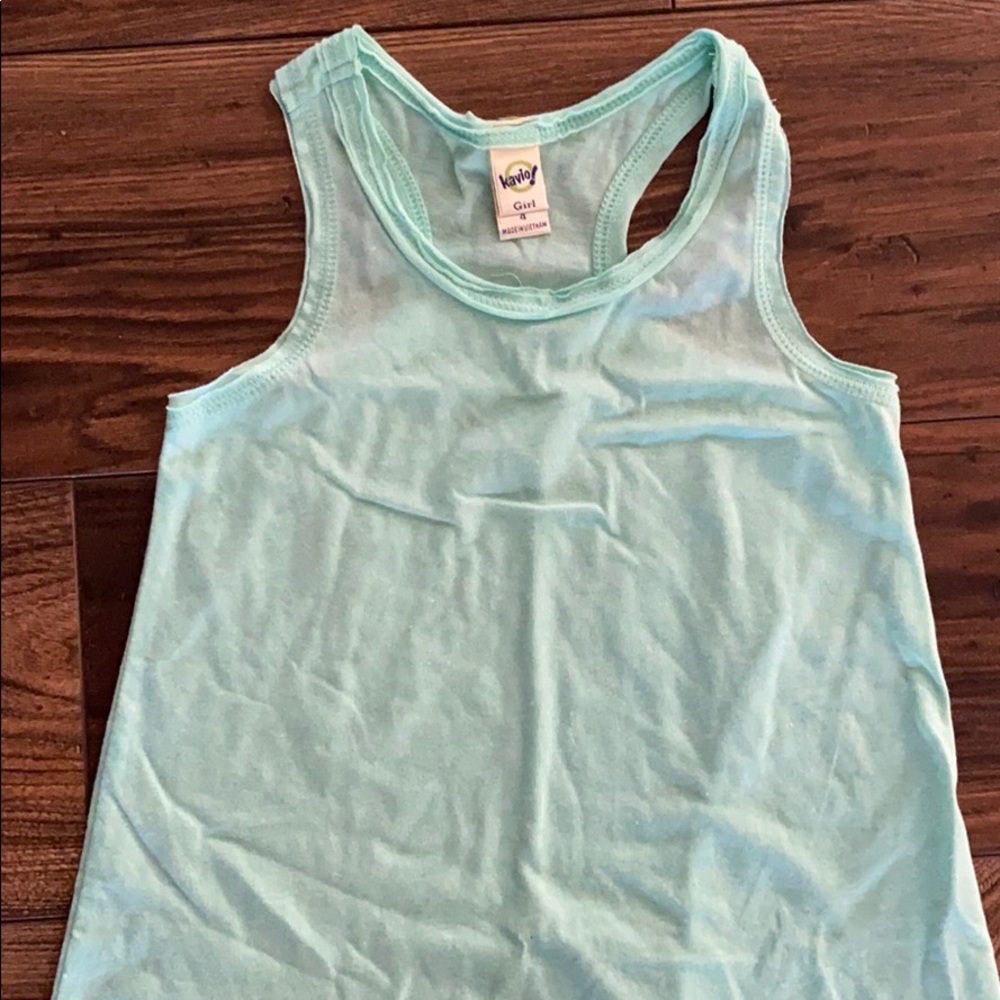 🔹4/$20🔹 Racerback Fringed Bottom Tank NEW - Picture 2 of 5
